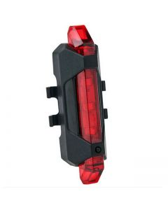 5LEDs USB Rechargeable Waterproof Mountain Bike Taillight 