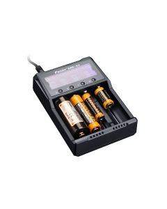 Fenix ARE-A4 Multifunctional Charger，4-channel Battery Charger , For 10440,14500,16340,18650,21700,26650 Li-ion battery