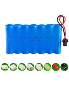 8.4V  Ni-CD AA 1400mAh Rechargeable Battery Pack, Compatible with RC boat, RC Car, Electric Toys, Lighting, Model Car