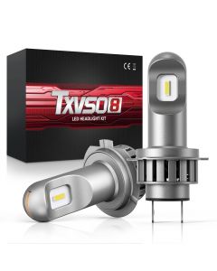 2pcs TXVSO8  H7 6000K 50W 10000Lumen Car Headlight/Car Bulb