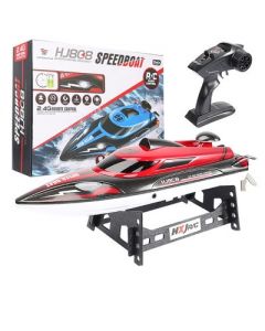 HJ808 RC Boat 2.4G Remote Control Speed Boat with Rechargeable Battery Pack