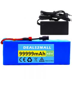 13S3P 48v 99Ah 500w Li-ion Battery Pack For 54.6v Electric bicycle Scooter with BMS (1pcs)