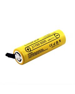 LiitoKala Lii-50E 21700 3.7V 5000mAh Battery For High power Appliances+DIY Nicke (1pcs)