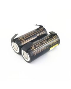 LiitoKala Lii-50A 26650 5000mAh Rechargeable Battery for Flashlight 20A +DIY Nickel Sheets (2piece)