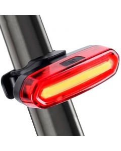 Bike Tail Light, 4 Modes COB LED USB Rechargeable Light , MTB Safety Warning Bicycle Rear Light 