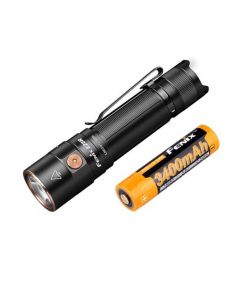 Fenix E28R EDC Flashlight, USB Type-C Rechargeable, Max 1500 Lumens, with 3400mAh 18650 Battery 