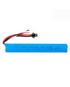 7.4V 2000mAh 18650 10C Li-ion Battery  For  Electric Toy