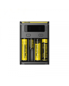Nitecore New I4  Intellicharger LCD Battery Charger  For IMR Li-ion LiFePO4 AA AAA AAAA 18650 14500 16340 26650 21700 20700 Battery 