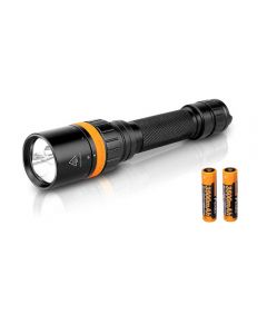 Fenix SD20 Diving Flashlight, 1000 lumens, Cree XM-L2 U2 and Cree XQE Red LED, with  two 18650 Rechargeable Li-ion battery