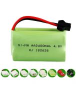 4.8V  Ni-MH AA 2400mAh Rechargeable Battery Pack, Compatible with RC boat, RC Car, Electric Toys, Lighting, Model Car