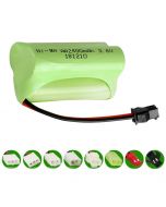3.6V  Ni-MH AA 2400mAh Rechargeable Battery Pack, Compatible with RC boat, RC Car, Electric Toys, Lighting, Model Car
