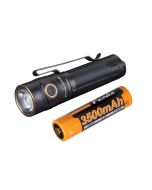 Fenix E30R Compact LED Flashlight, Max 1600 lumens, Included 3500mAh 16850 rechargeable Li-ion battery.