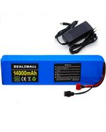 36V 10S4P 14Ah 42V 18650 lithium Li-ion battery pack For ebike electric bike scooter with 20A BMS 