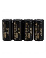 GTF 16340 700mAh 3.7V Li-Ion Rechargeable Battery For LED Flashlight (4 pcs)