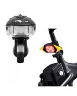 Bicycle Light and Taillight Set, Smart Sensor 400 lumen Bike Frontlight, Turning Signal Taillight, USB Bicycle Rechargeable