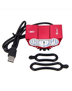 Waterproof 3T6 LED Bicycle Front Headlight Lamp Night Cycling Lamp