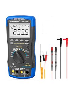 HoldPeak HP-770 HD Autorange Digital Multimeter True RMS AC/DC Voltage Frequency Electrical Tools Tester hfe ncv Multimeter