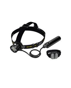 Nitecore HU60 Adjustable Spotlight Headlamp With Remote Control , Max1600Lumens,5LEDs , Accepts any 2A USB Power Source