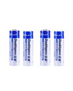 4pcs AA 1.2V 1200mAh NI-MH High performance Rechargeable Battery with Battery Case 
