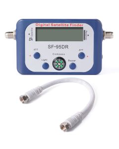 SF-95DR LCD Digital Satellite Signal Meter Finder Directv Dish with Compass FAT