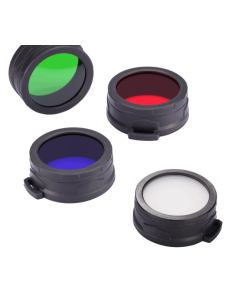 Nitecore 60MM Red, Blue, Green, Or White (Diffused) Filter For MH41, MH40GT, TM15 (NFR60, NFG60, NFB60, NFD60)