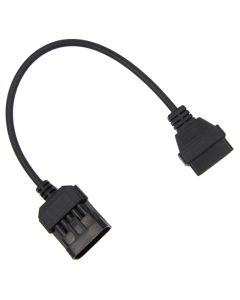 OBD1 to OBD2 Adapter, 10 Pin To 16 Pin OBD2 Connector , Works For Vauxhall / Opel OPCOM 