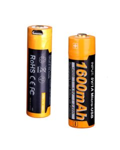 Fenix ARB-L14-1600U 14500 1600mAh USB Rechargeable Li-ion Battery