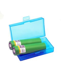 2PCS VTC5A 18650 2600mAh 3.7V Lithium Battery, 20A Discharge Battery with Storage Box
