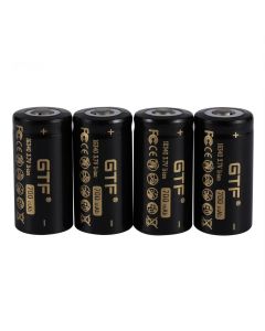 GTF 16340 700mAh 3.7V Li-Ion Rechargeable Battery For LED Flashlight (4 pcs)