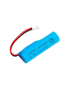 1pcs 3.7V 650mAh 14500 15C Li-ion Battery with protection boards For H116 RC Boat