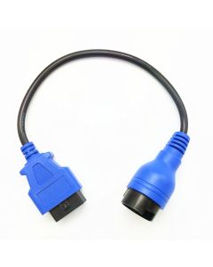 16Pin to 38Pin OBD2 Cable For Benz IVECO Trucks Diagnostic tool 