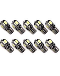 T10 Car Light Bulbs, 10PCS  8SMD 5730SMD 5630 Car Signal Light