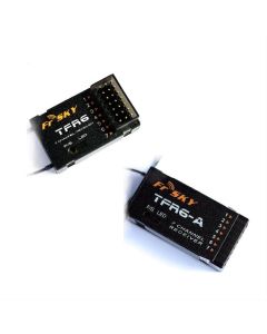 FrSky TFR6 /TFR6-A 2.4 GHz 7Channel Receiver For RC Quadcopter Multicopter Compatible with FUTABA FASST 14SG