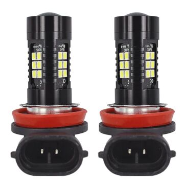 2PCS 9005 9006 H11 HB4 HB3 H4 H7 H16 Car Bulb, 12V 6000K 1200LM Car Fog Lights