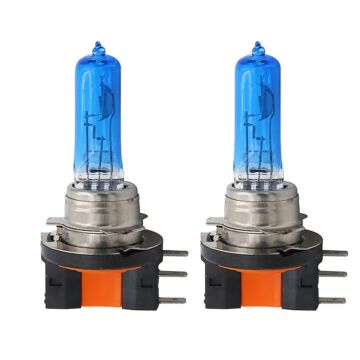 H15 Car Halogen Bulb, 2PCS  5000K 12V 55W Xenon Headlight Daytime Running Light 