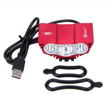Waterproof 3T6 LED Bicycle Front Headlight Lamp Night Cycling Lamp