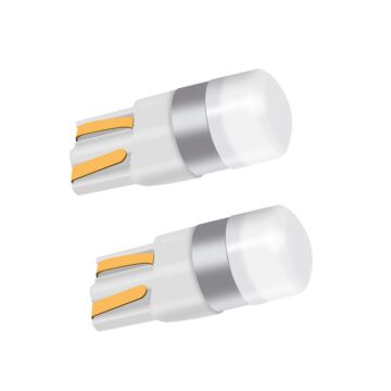 T10 Car Lamp, 2PCS 6000K 200LM 12V-30V Daytime Running Light, Turn Signal Lights 
