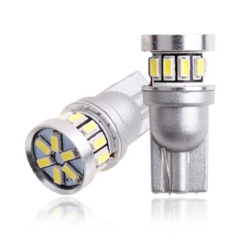 2PCS T10 W5W 18SMD 3014 For Car Parking Position Lights 