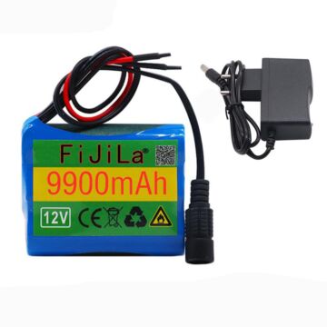 12V 9900mAh 18650 Rechargeable Batteries With BMS Lithium Battery Protection Plate 