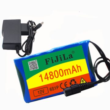 12V 14800mAh Lithium Rechargeable Battery Pack 