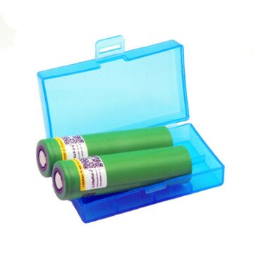 2PCS VTC5A 18650 2600mAh 3.7V Lithium Battery, 20A Discharge Battery with Storage Box
