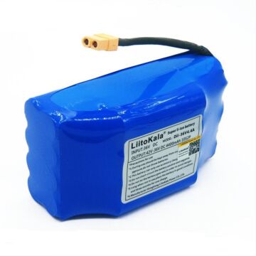 LiitoKala 36V 4.4Ah 5.2Ah Li-ion Rechargeable Battery For Electric Self Balance Scooter (1pcs)
