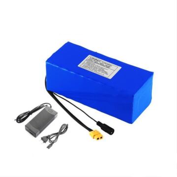 LiitoKala 36V 12Ah 18650 10S4P Battery Pack For Electric Bicycle XT60 Plug  T Plug (1pcs)