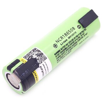  2pcs LiitoKala 3.7V 3400mAh 18650 Rechargeable lithium Battery + DIY Nickel