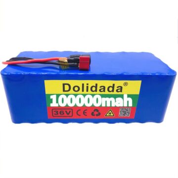 36V 10S4P 100Ah Battery 500W Pack High Power BMS Battery For Ebike Electric Bike 