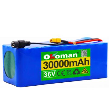 36V 10S4P 30000mAh 500W Lithium Battery Pack For Electric Bicycle scooter
