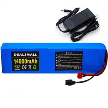 36V 10S4P 14Ah 42V 18650 lithium Li-ion battery pack For ebike electric bike scooter with 20A BMS 