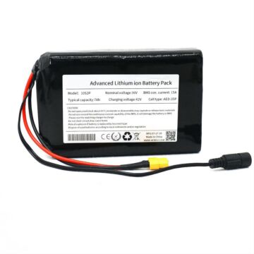 36V 10S2P 7Ah 450W 18650 Li-ion Battery Pack For Electric Bicycle