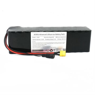 48V 13S3P 10.5Ah 750W 18650 Lithium Battery Pack with 20A BMS For Electric Bicycle (1pcs)