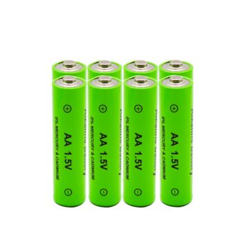 8PCS AA 1.5V 3000mAh Ni-Mh Rechargeable Battery For Torch Toys Clock MP3 Player